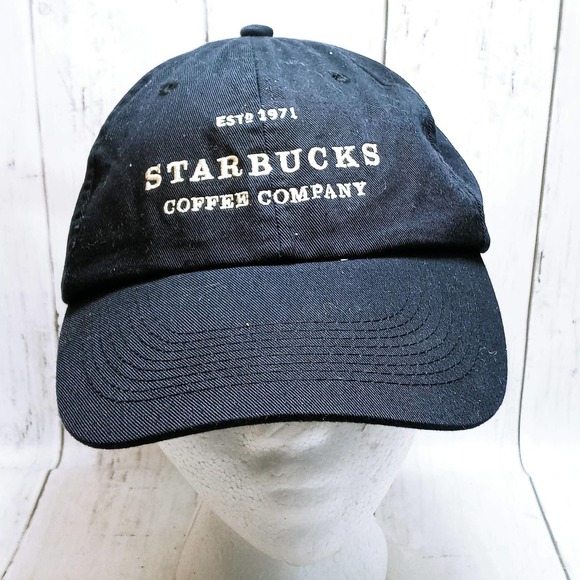 Starbucks Other - Starbucks Coffee Company Baseball Hat Black & White Cap (hb)